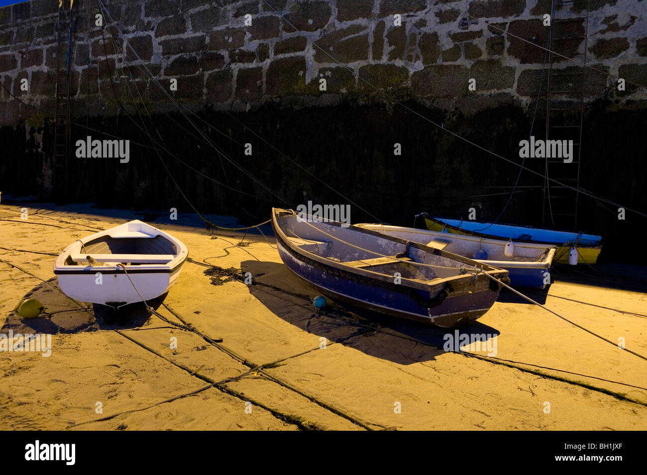 L'Europe, l'Angleterre, Cornwall, à St Ives Harbour Banque D'Images