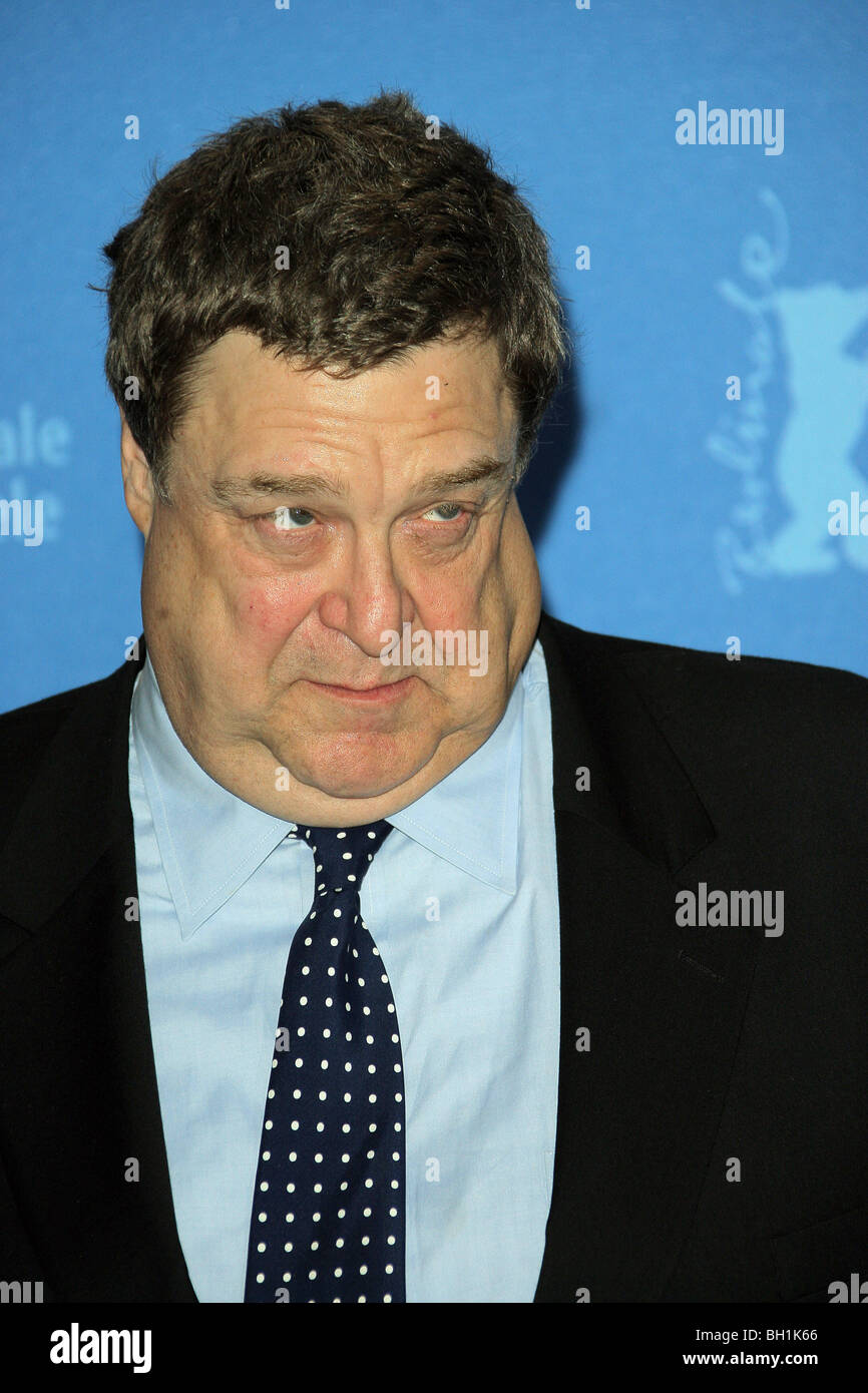 L'ACTEUR JOHN GOODMAN LE GRAND HYATT BERLIN POTSDAMER PLATZ Allemagne 07/02/2009 Banque D'Images
