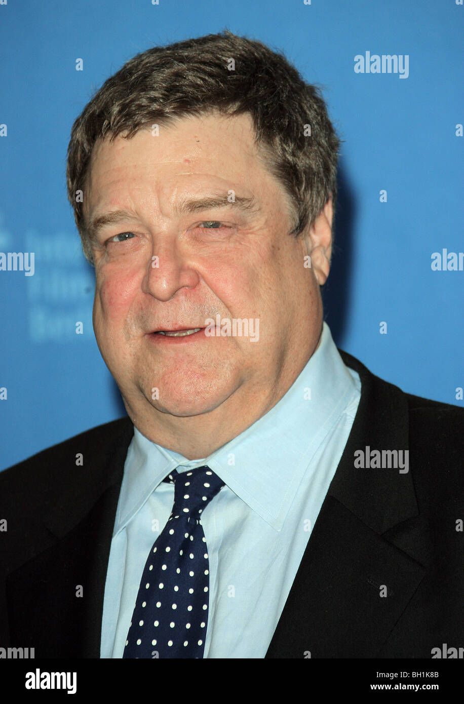 L'ACTEUR JOHN GOODMAN LE GRAND HYATT BERLIN POTSDAMER PLATZ Allemagne 07/02/2009 Banque D'Images