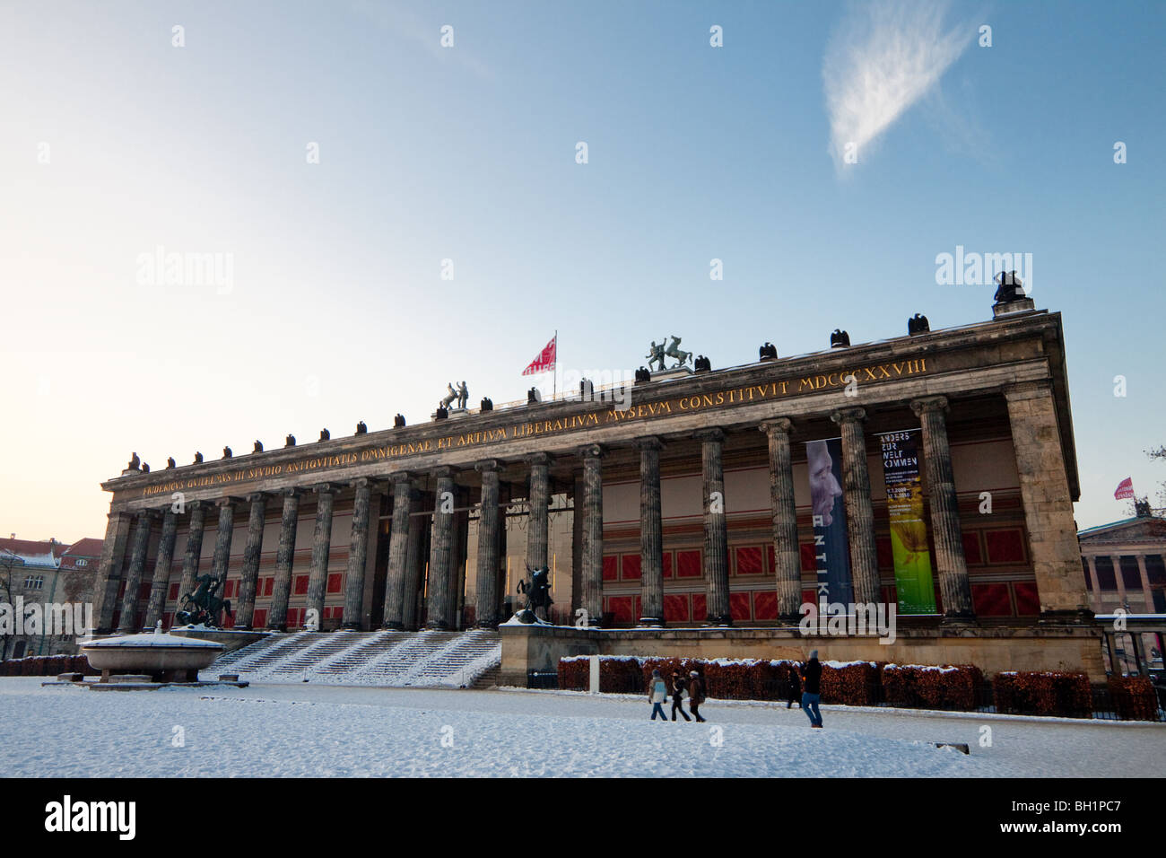 Altes Museum auf der Museumsinsel Berlin (l'ancien musée sur l'île des musées à Berlin ) Banque D'Images