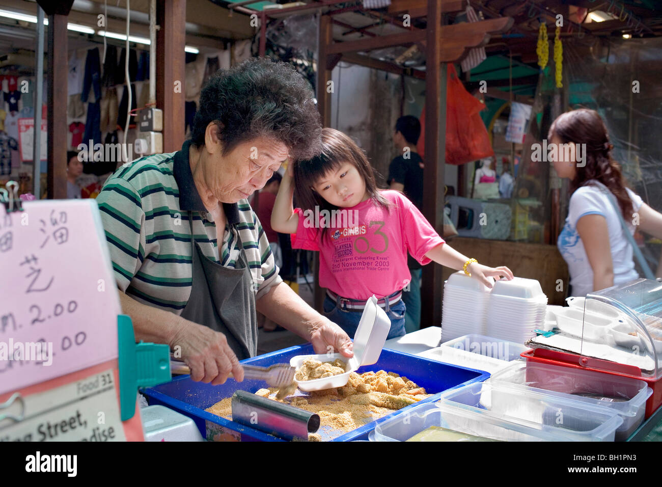Shopping, Chinatown, Kuala Lumpur, Malaisie Banque D'Images