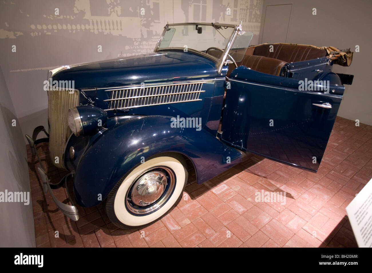 La voiture de Franklin Delano Roosevelt. Banque D'Images