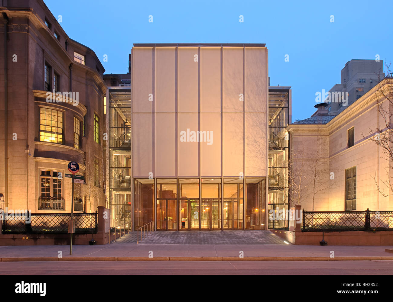 Renzo Piano Architecture, The Morgan Library & Museum, Madison Avenue, New York City, New York. Banque D'Images