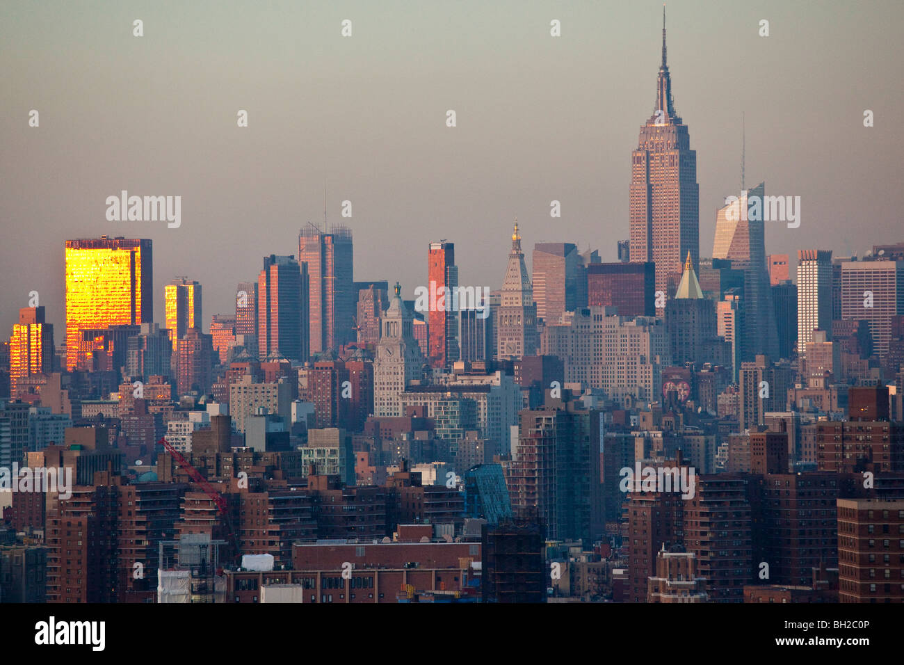 New York City Skyline Banque D'Images