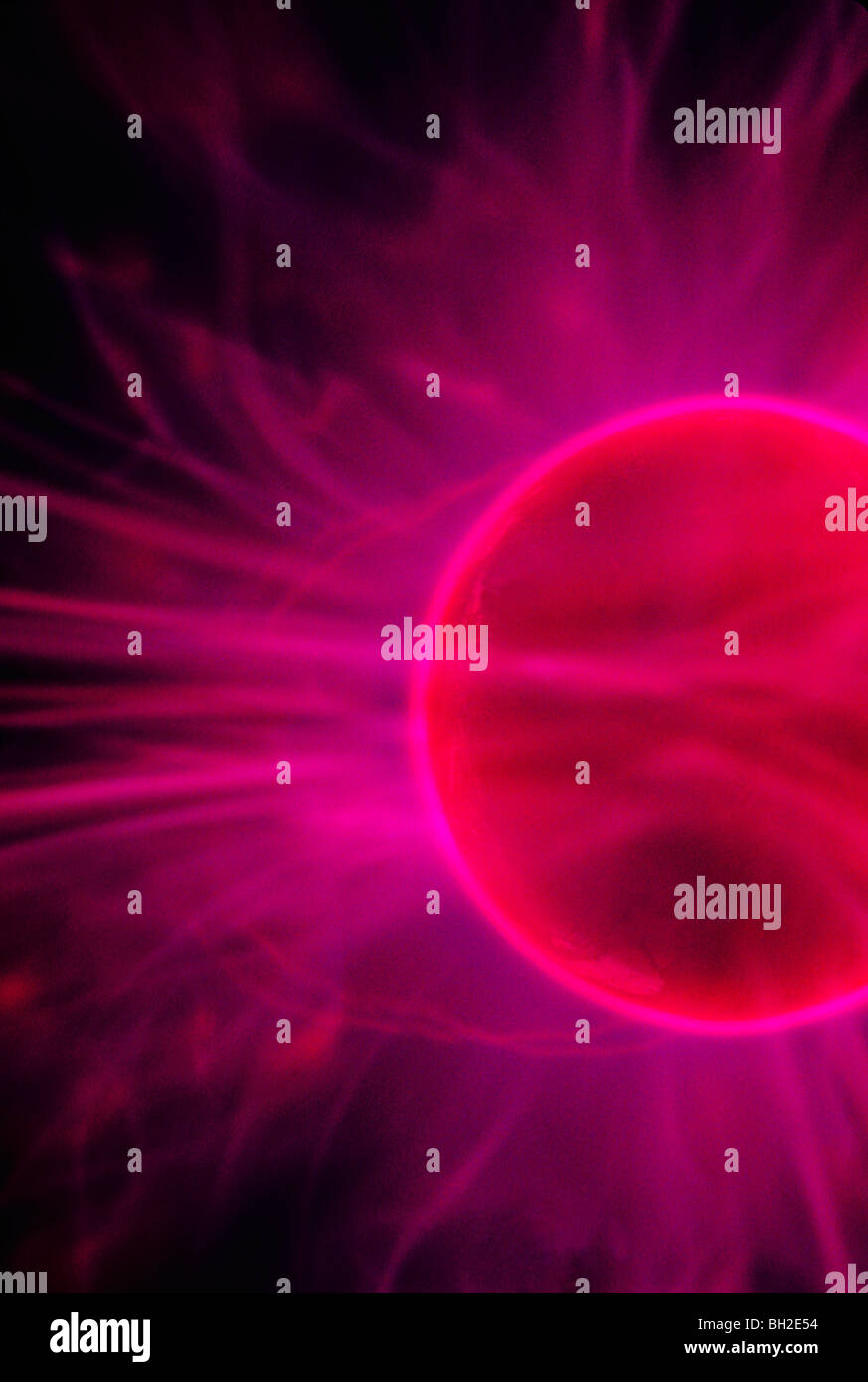 boule de plasma Banque D'Images