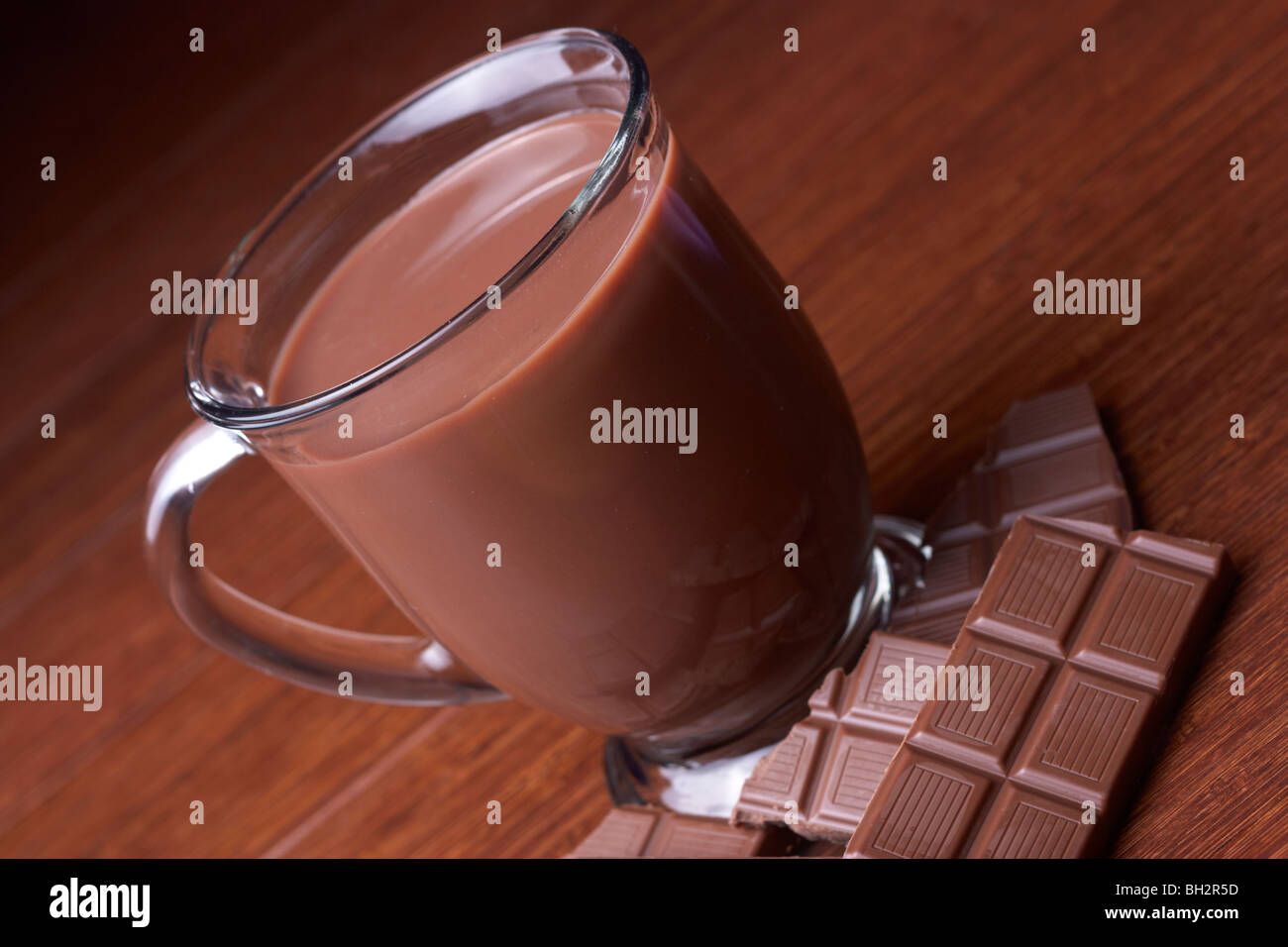Chocolat chaud Banque D'Images