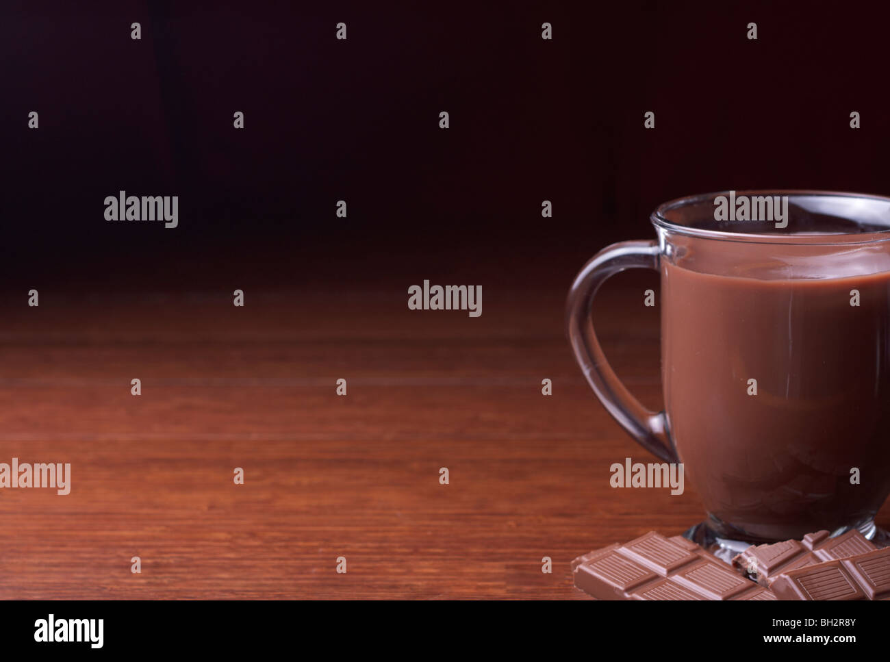 Chocolat chaud Banque D'Images