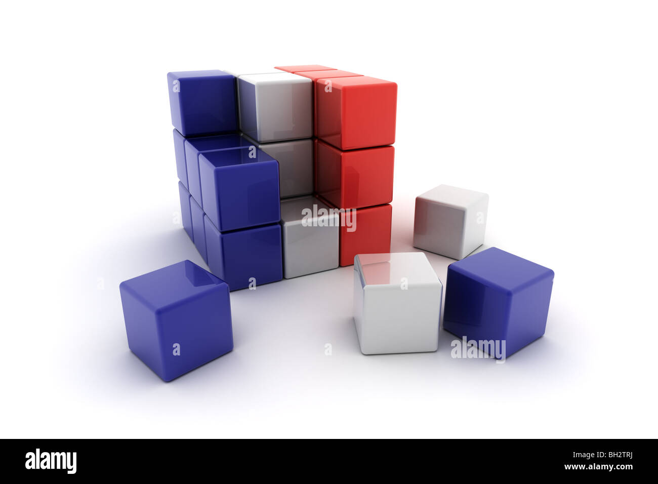 Bannière Drapeau Français Banque d'image et photos - Alamy