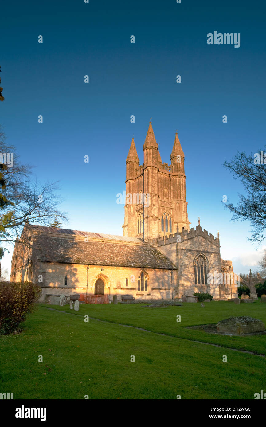 L'église de Saint Sampson dans le centre de Cricklade dans le Wiltshire, UK Banque D'Images