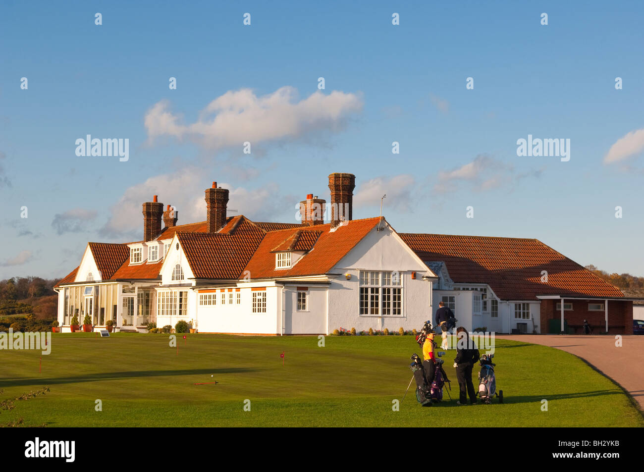 Le Club de Golf d'Aldeburgh en Aldeburgh , Suffolk , Angleterre , Angleterre , Royaume-Uni Banque D'Images