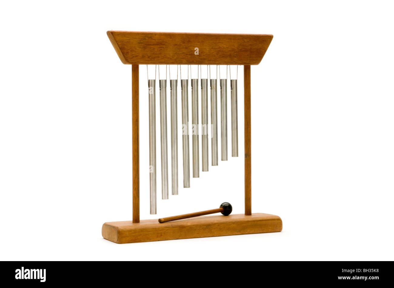 Carillon musical à vent ou carillon éolien, mobile à vent et gong