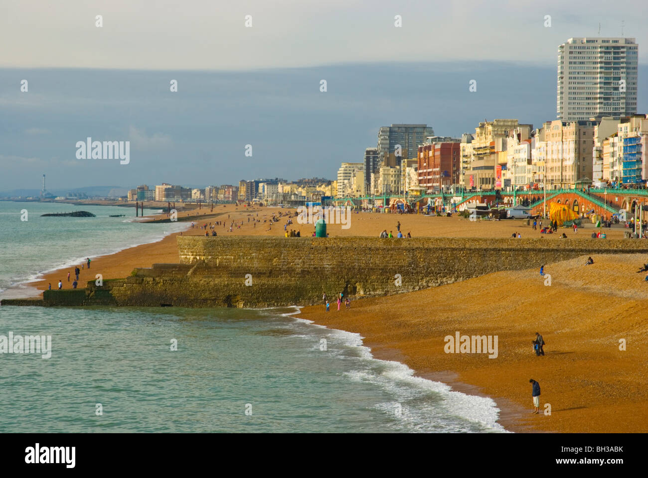 Brighton Beach Angleterre Angleterre Europe Banque D'Images