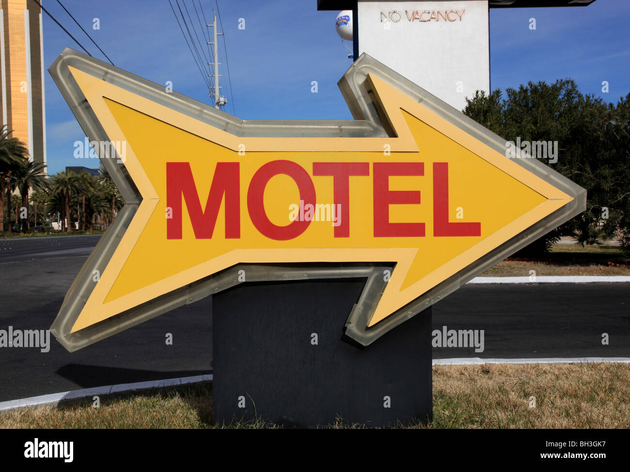 Motel, Las Vegas, Nevada, USA Banque D'Images