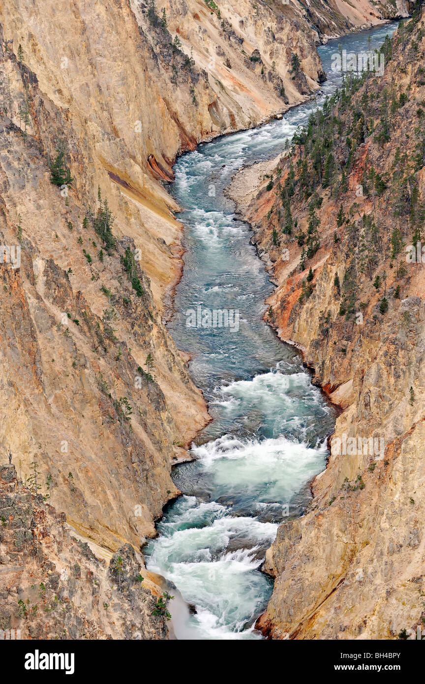 Yellowstone River Banque D'Images