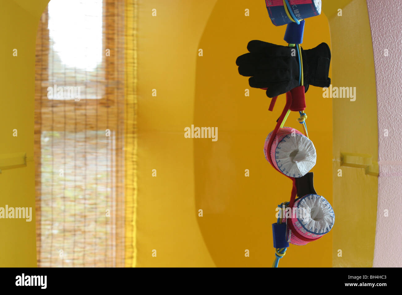 Images de la 9 appartements résidentiels, connu sous le nom de "destin réversible- Lofts En mémoire de Helen Keller', à Mitaka, Tokyo, Japon Banque D'Images