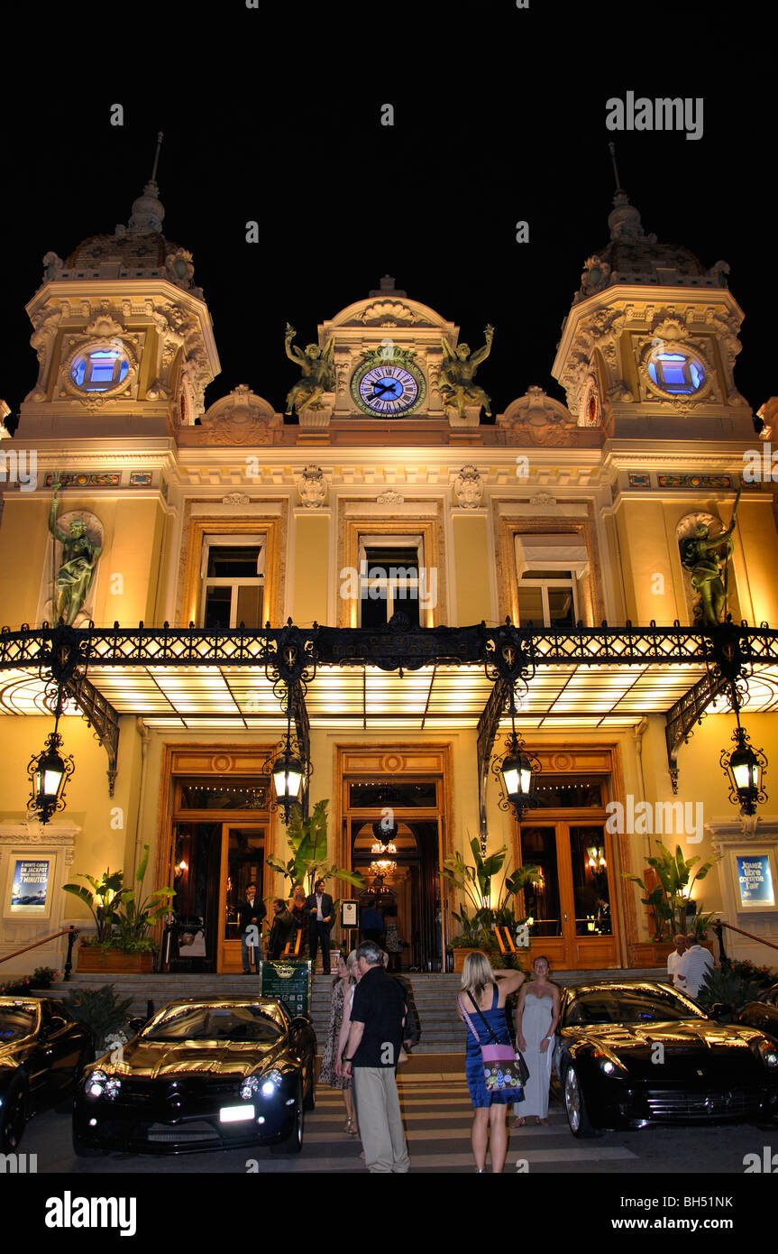 Casino de Monte-Carlo, Monaco Banque D'Images