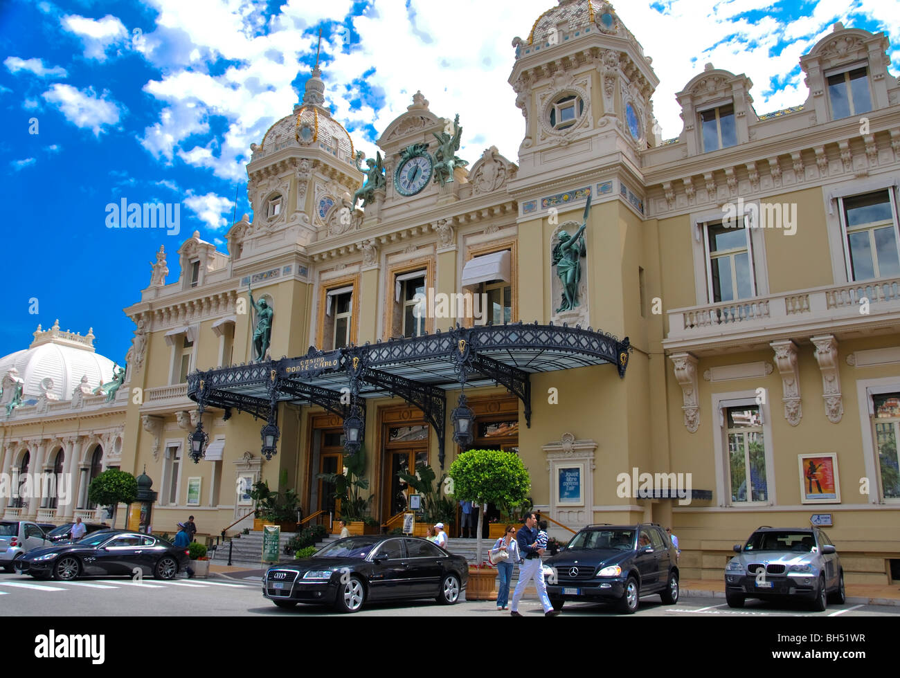 Casino de Monte-Carlo, Monaco Banque D'Images