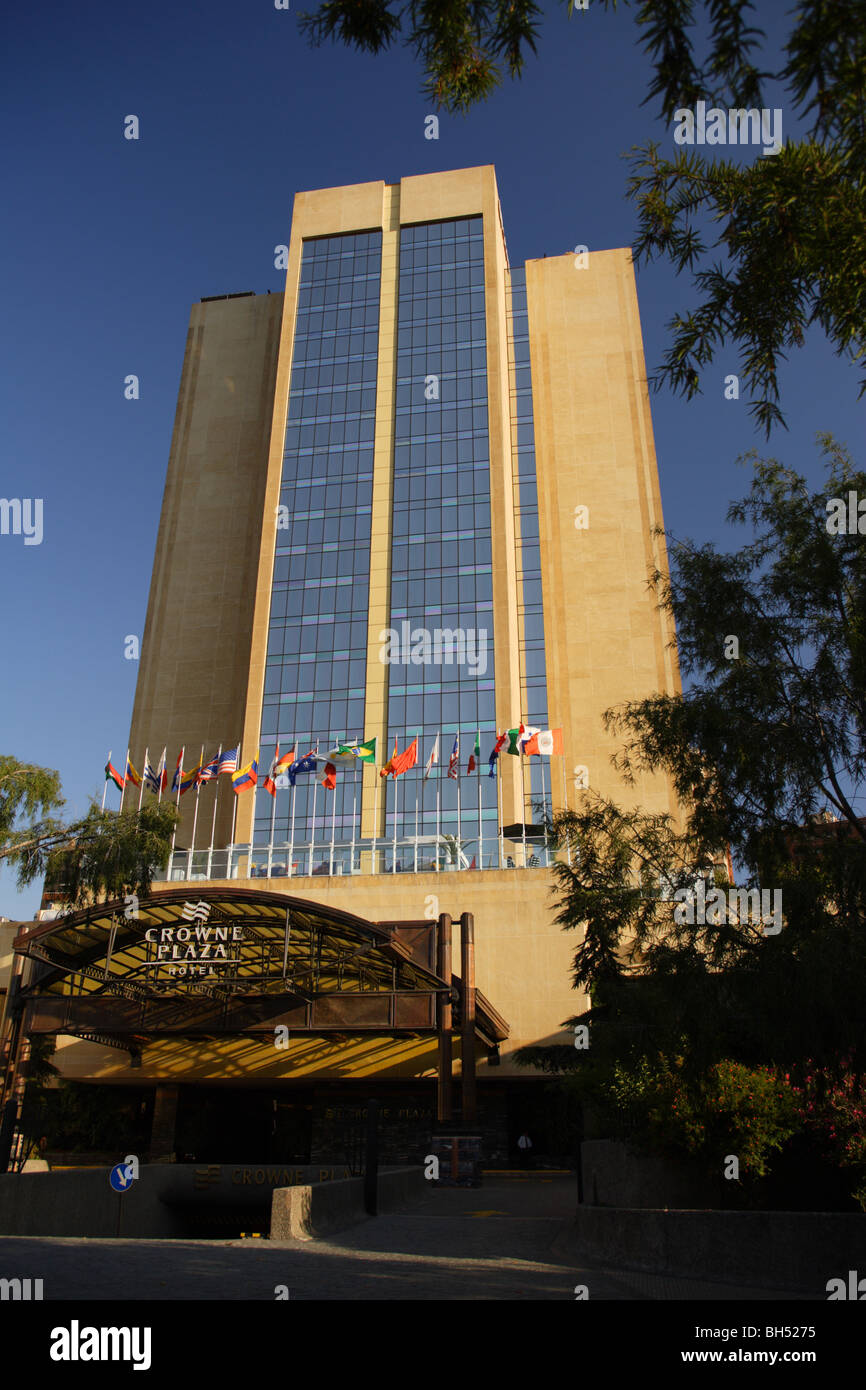 Crown Plaza Hotel à Santiago, Chili Banque D'Images