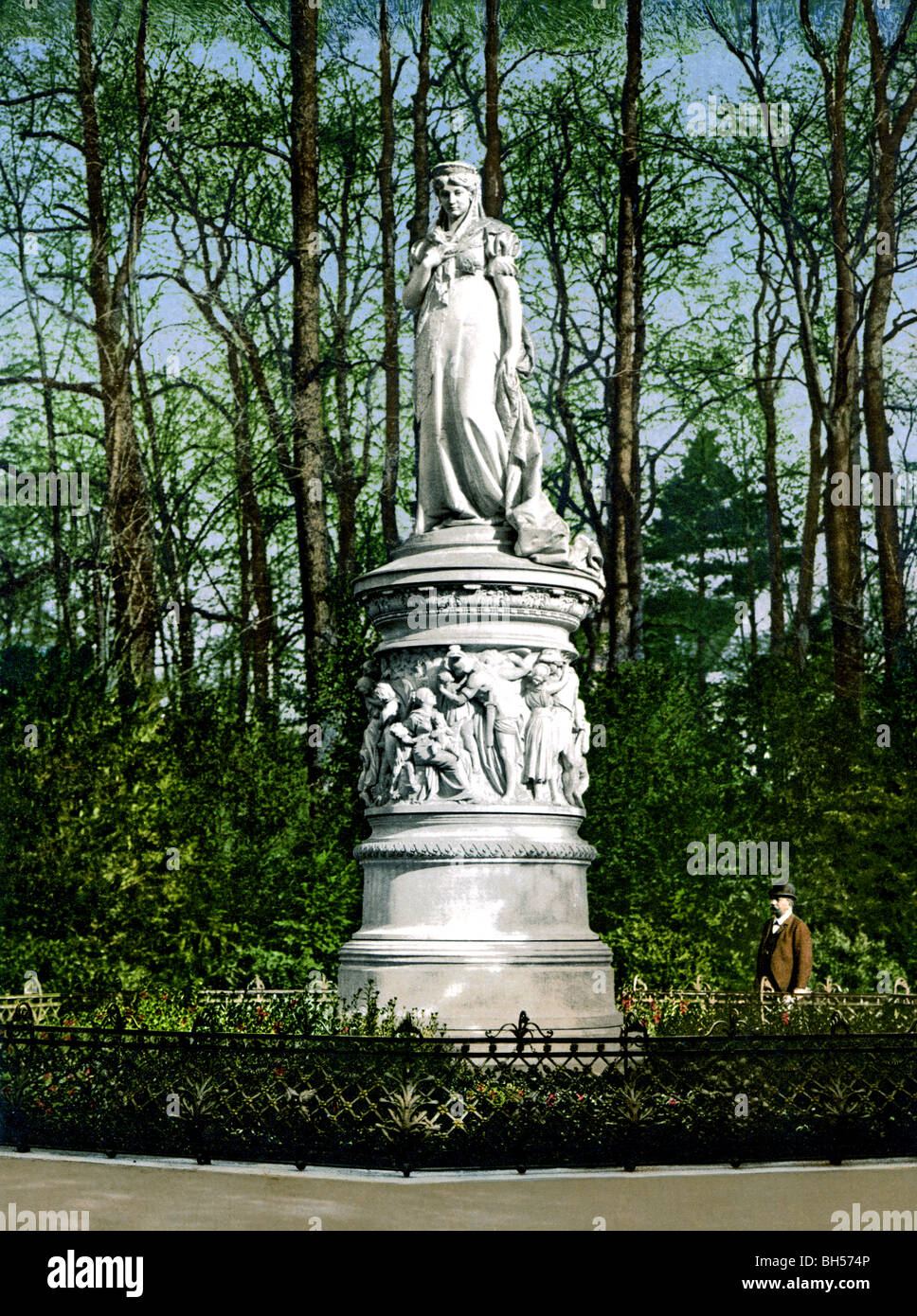 Denkmal der Königin Louise Berlin Banque D'Images