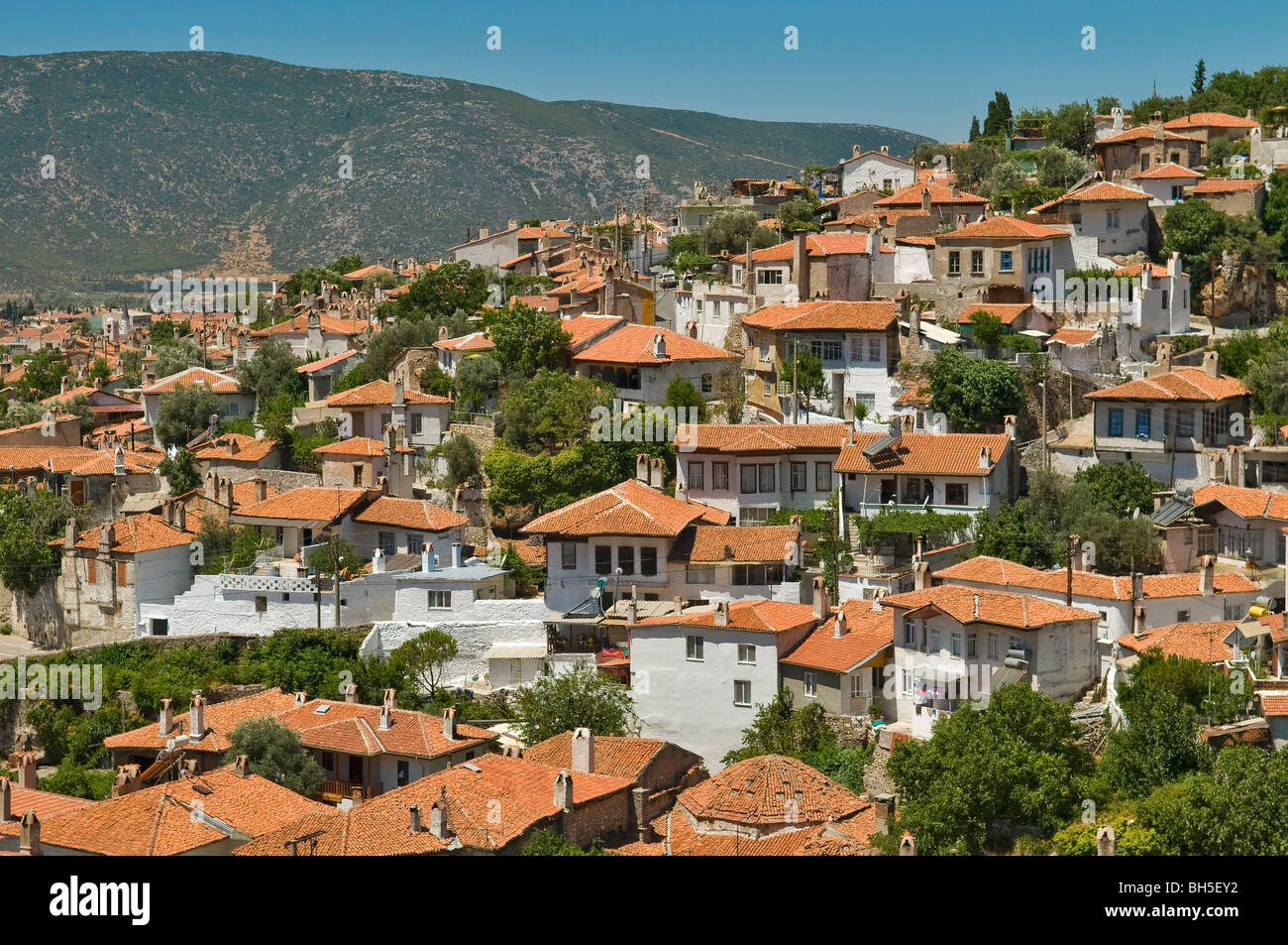 Saburhane ville de Mugla Turquie Banque D'Images