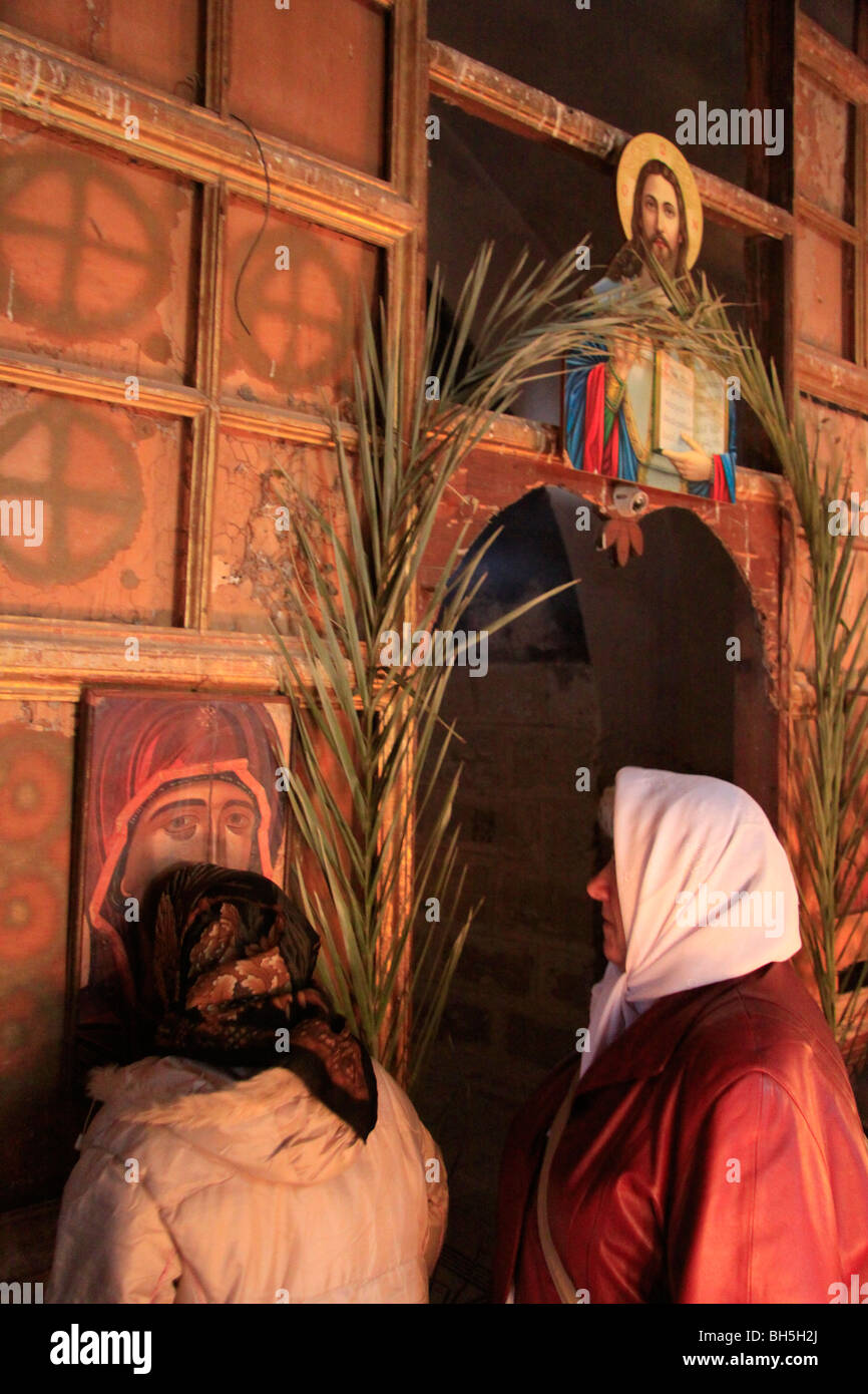 La vallée du Jourdain, la Théophanie au monastère grecorthodoxe de