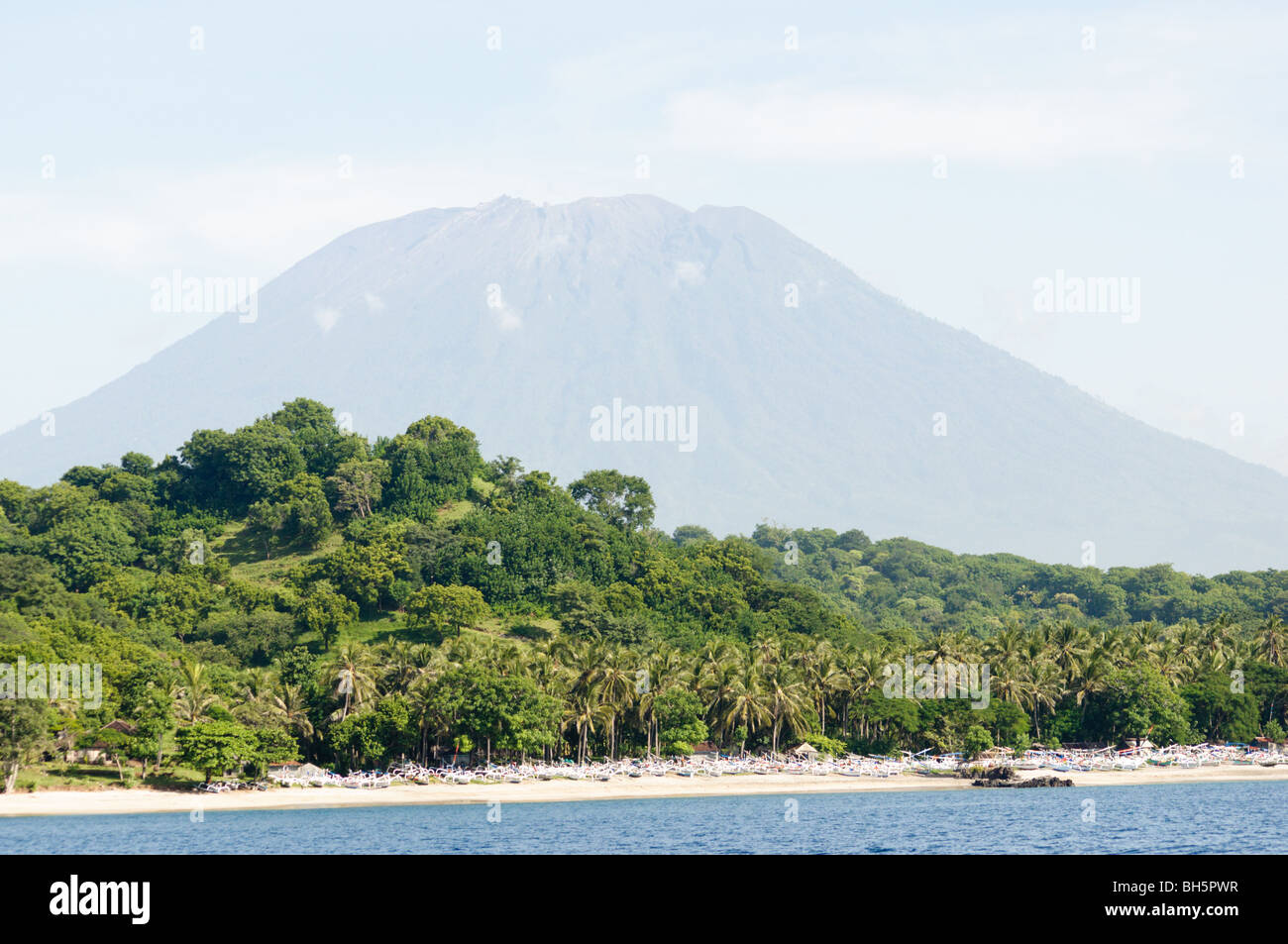 Agung volcan, Bali, Indonésie Banque D'Images
