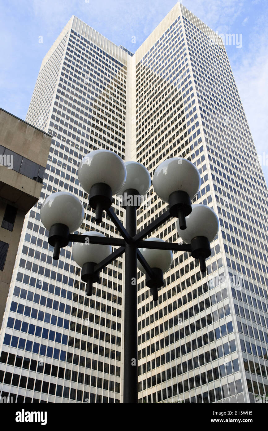 1, Place Ville-Marie à Montréal sur le secteur du centre-ville, Montréal, Québec, Canada Banque D'Images