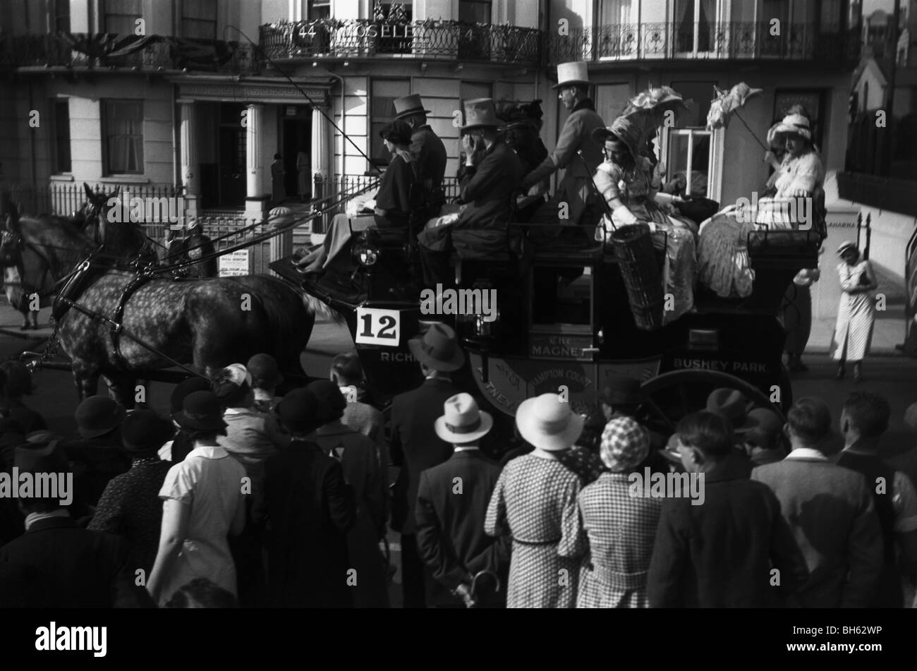 Le roi George v jubilé dans Brighton,1935 Banque D'Images