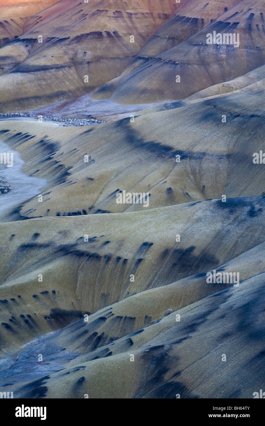 Painted Hills Banque D'Images