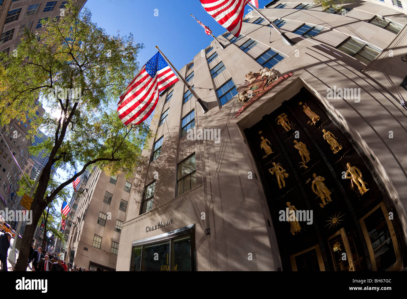 USA, New York City, Manhattan, Fifth Avenue Banque D'Images