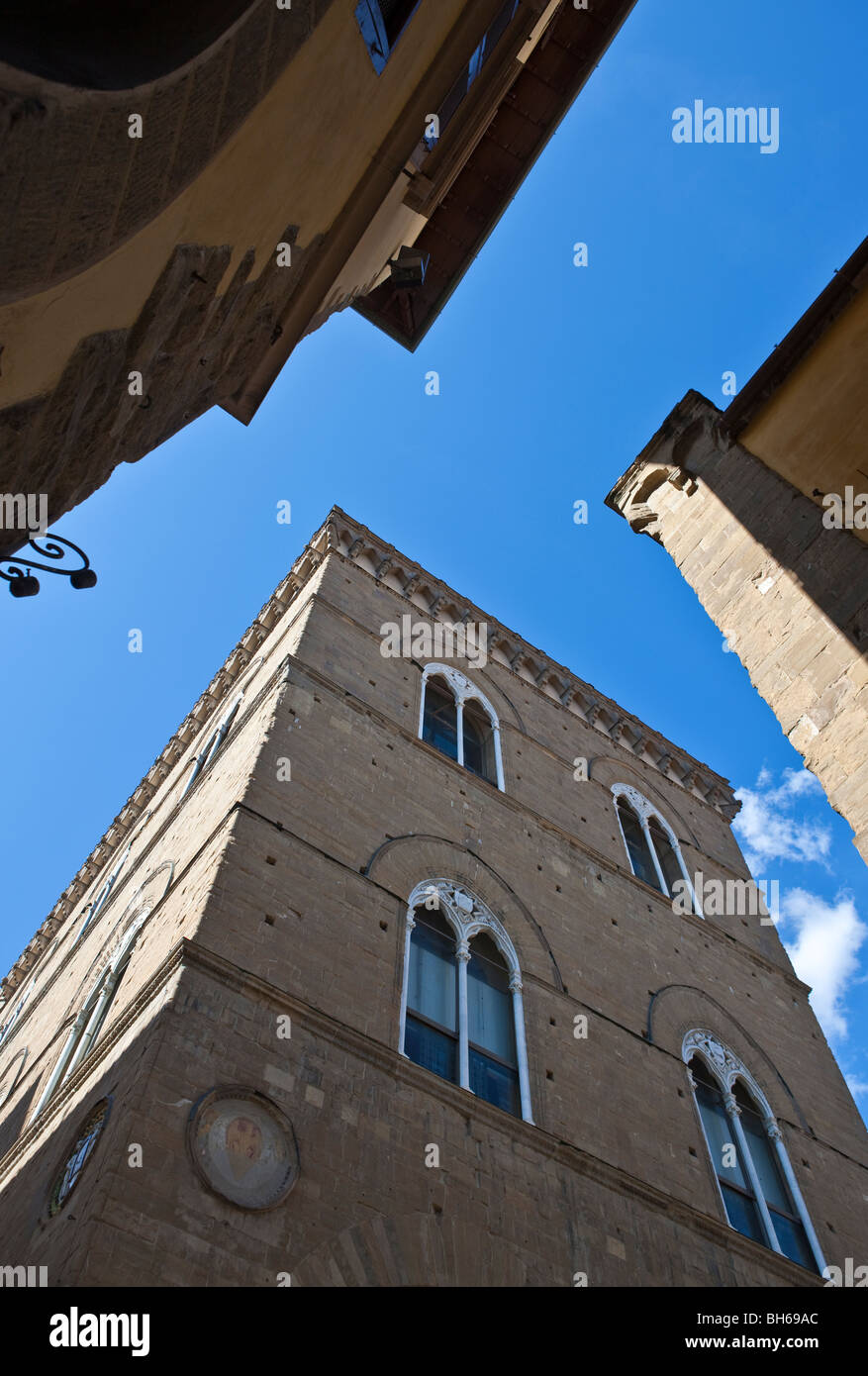 Italie,Toscane,Florence,raccourcissement de l'église Orsanmichele/ Banque D'Images