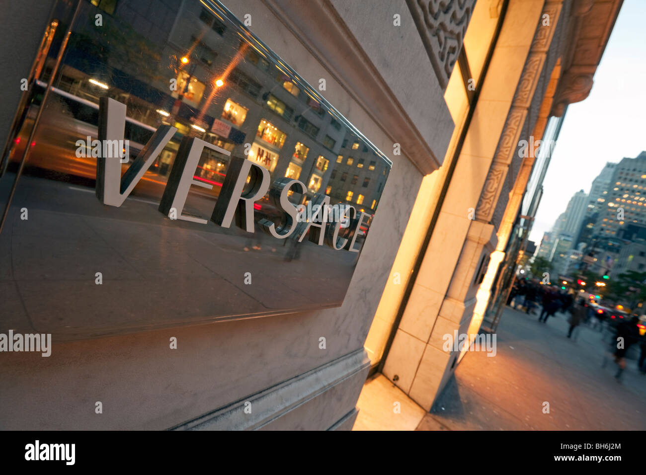 USA, New York, Manhattan, des boutiques de la Cinquième Avenue Banque D'Images
