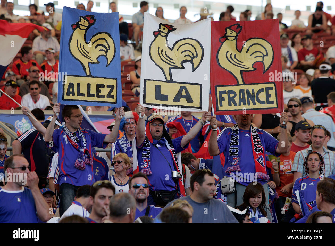 French football fans Banque de photographies et d'images à haute résolution  - Alamy