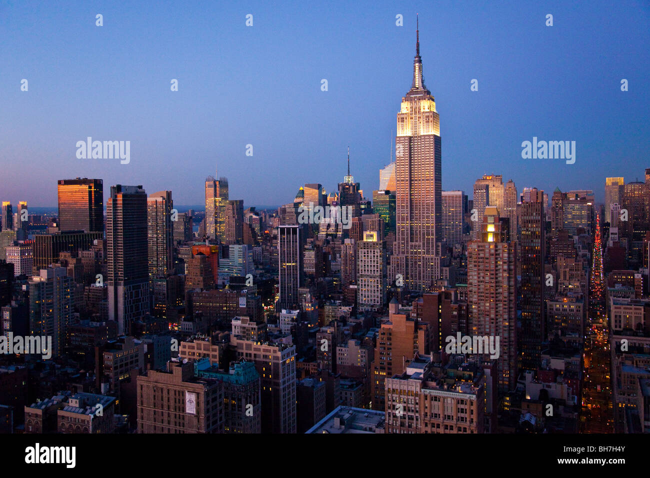 Empire State Building, New York City Banque D'Images