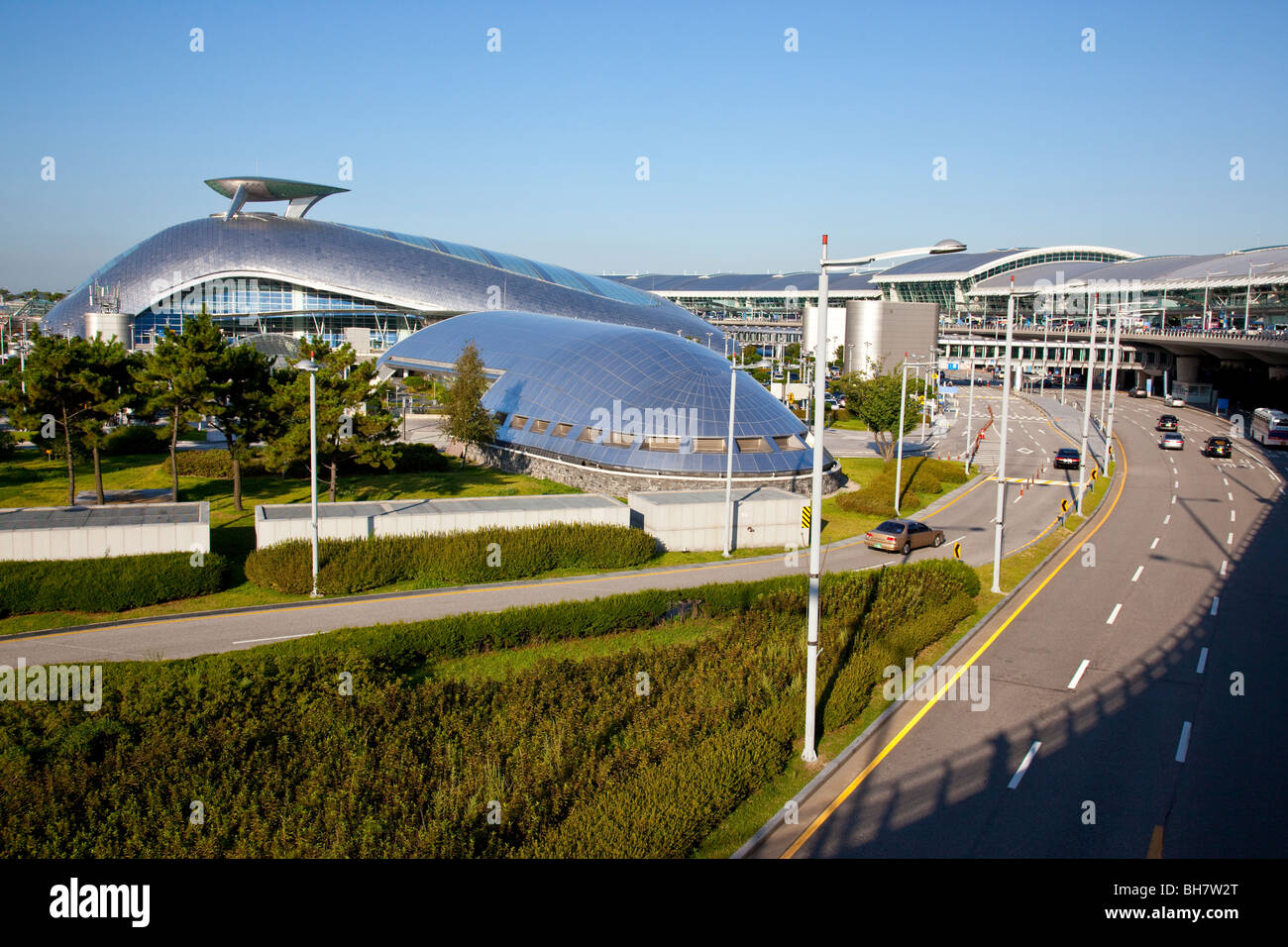 L'Aéroport International d'Incheon à Séoul en Corée du Sud Banque D'Images