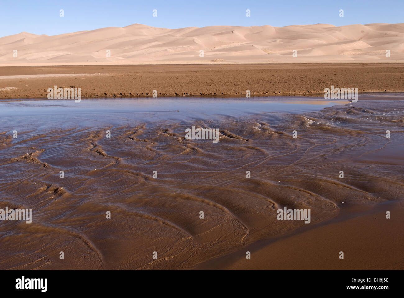 Great Sand Dunes National Park & Préserver Banque D'Images