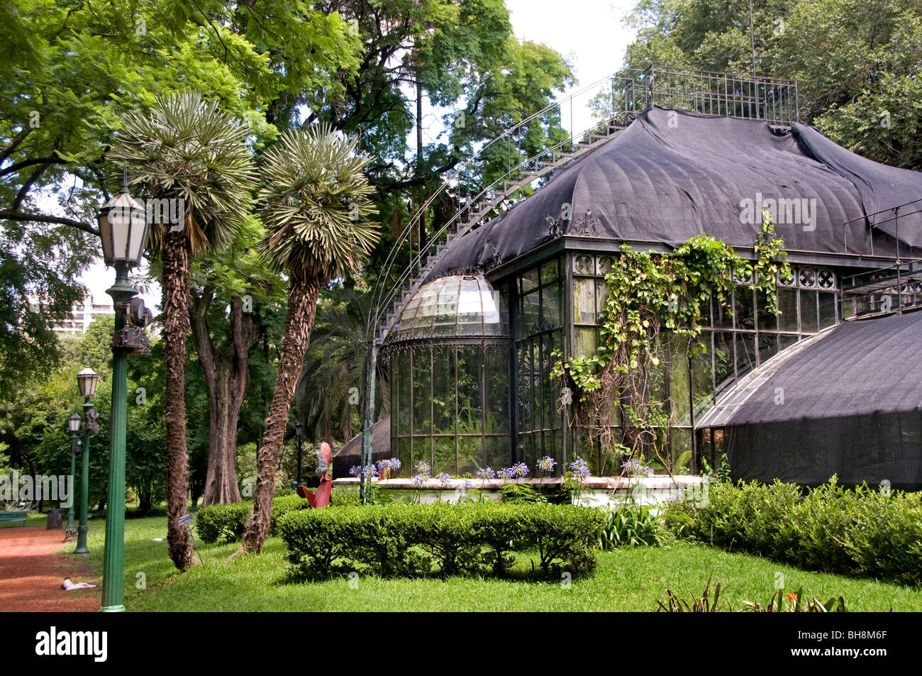 Buenos Aires Argentine Jardin Botanico Botanical Gardens Charles Thays Banque D'Images