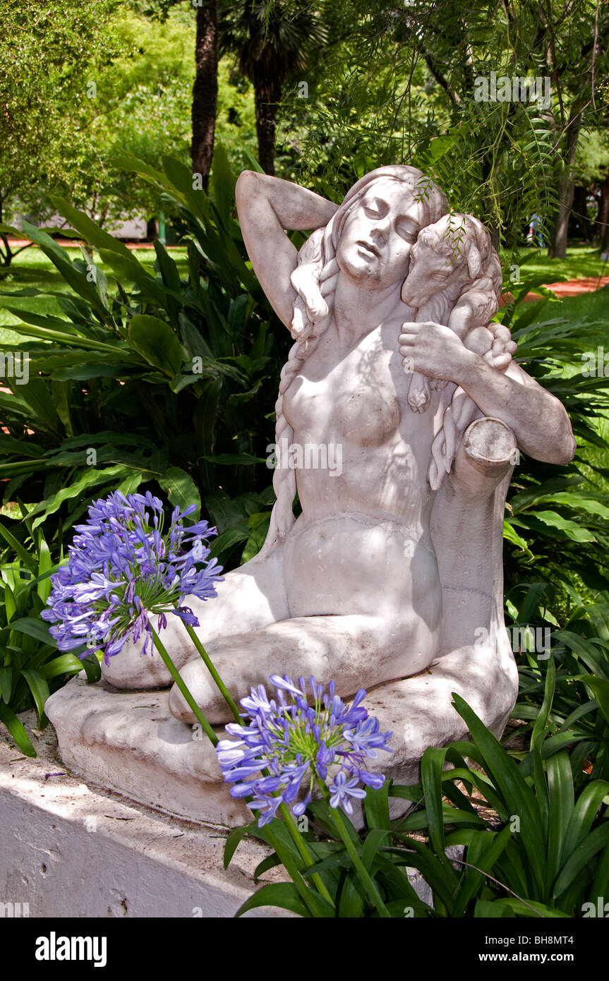 Buenos Aires Argentine Jardin Botanico Botanical Gardens Ludwig van Beethoven symphonie de Tomassi Leone Banque D'Images