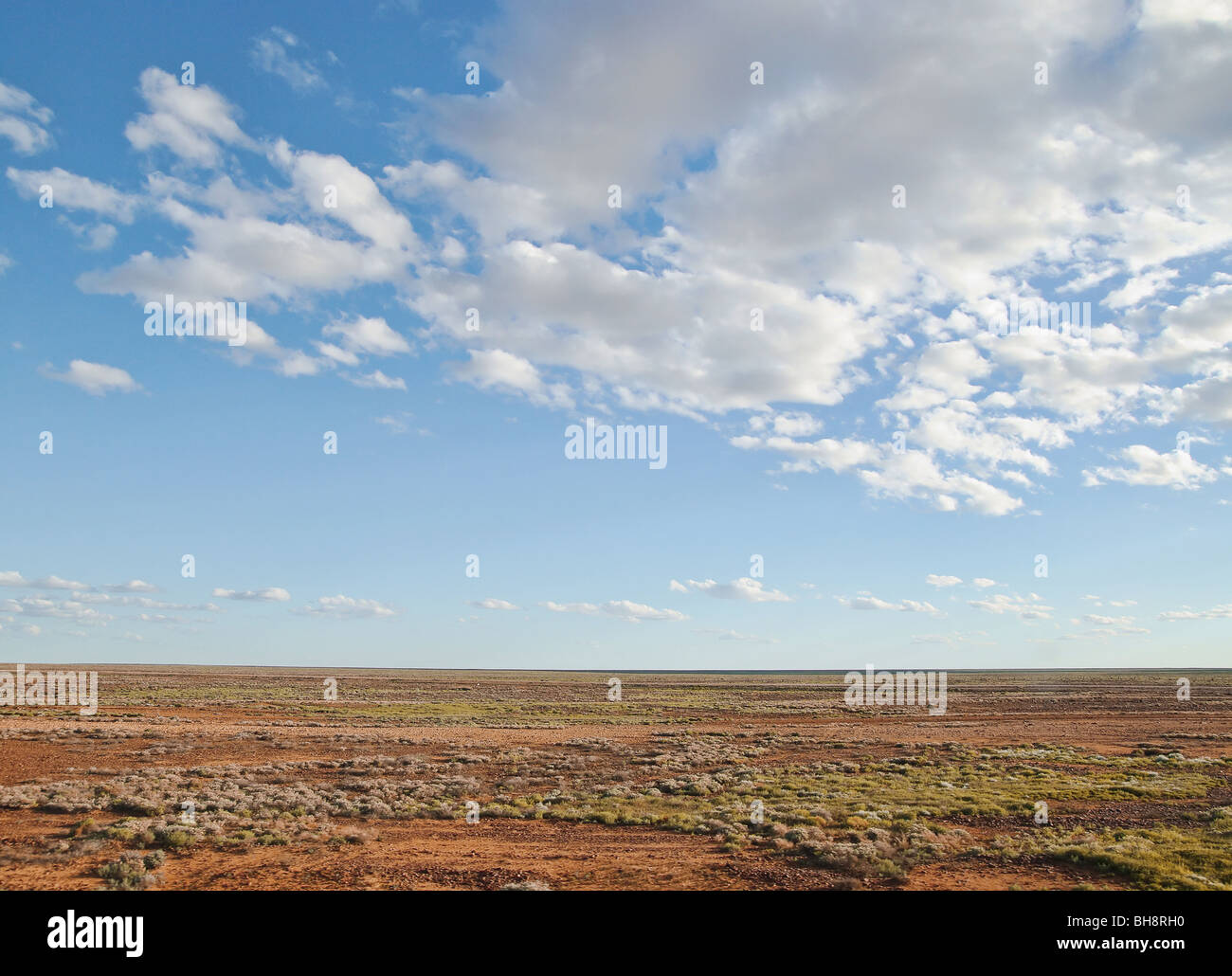 Milieu de nulle part le désert australien près d'Alice Springs Banque D'Images