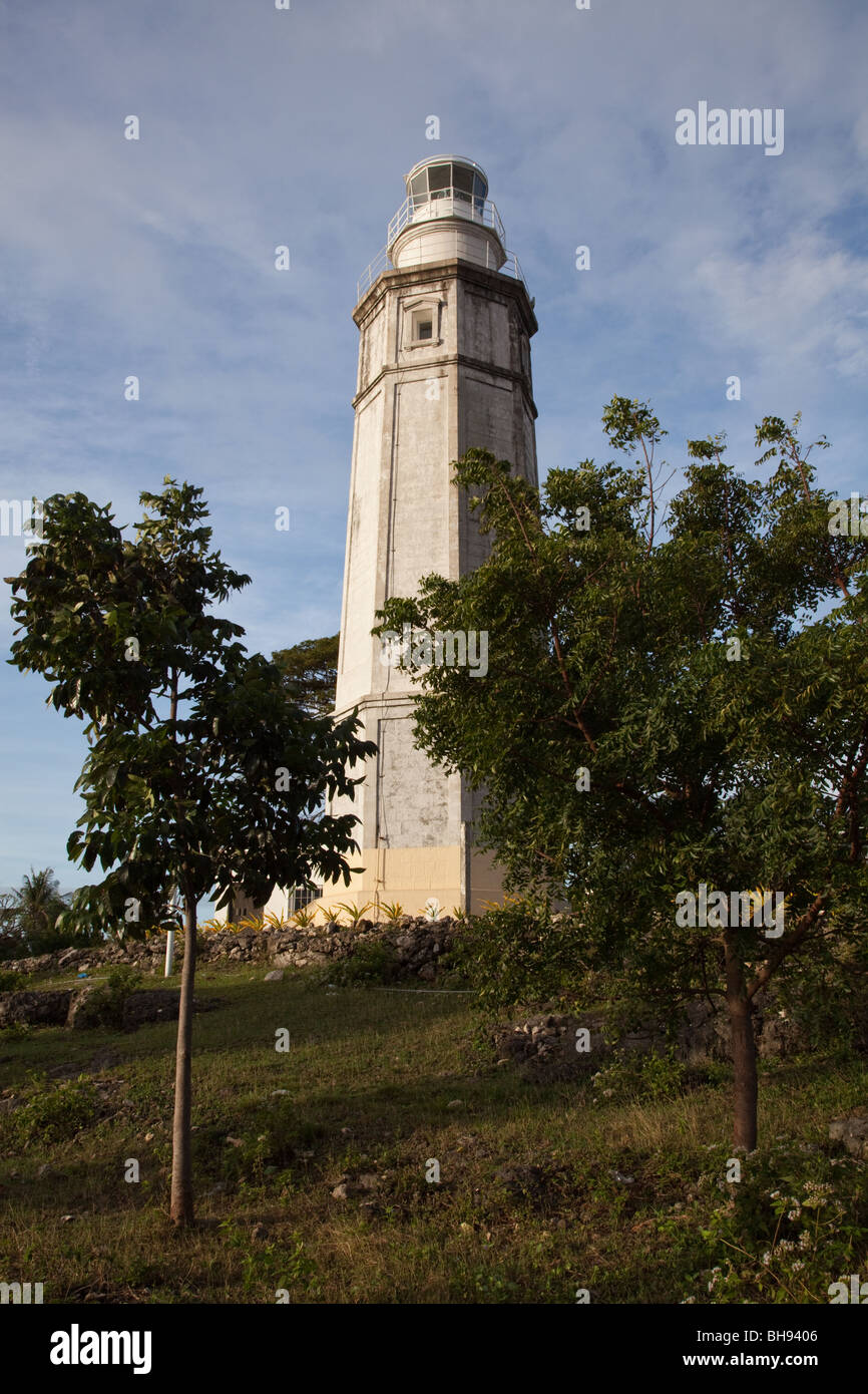 Lilo-phare, un point Bagacay, Cebu Banque D'Images