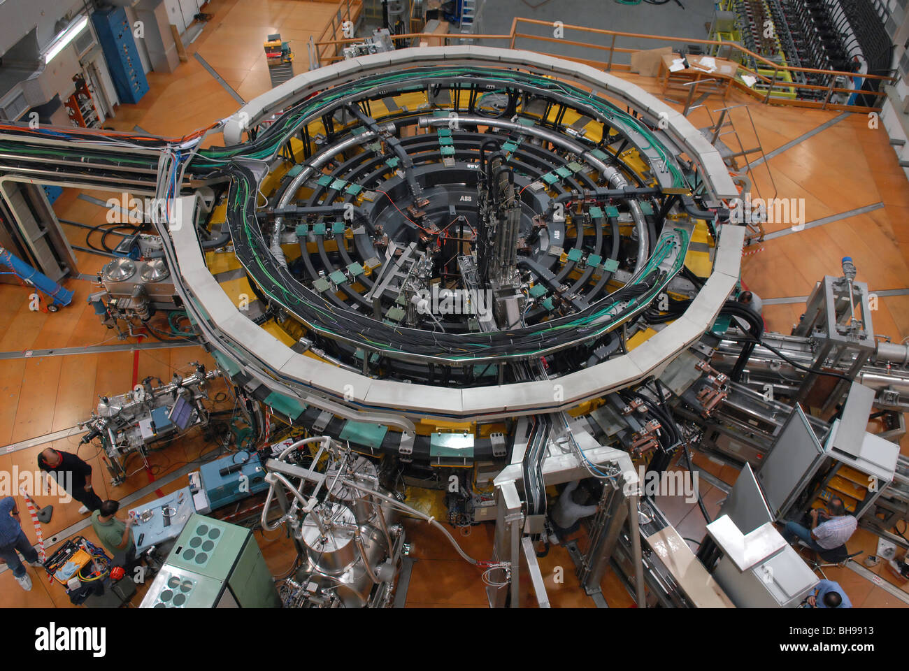 RFX consortium, recherches scientifiques et technologiques sur la fusion thermonucléaire contrôlée. Banque D'Images