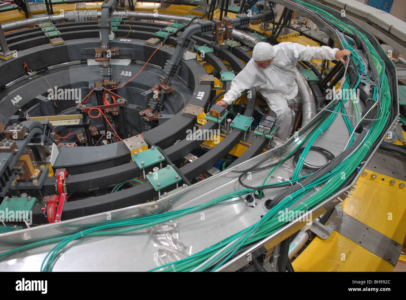 RFX consortium, recherches scientifiques et technologiques sur la fusion thermonucléaire contrôlée. Banque D'Images