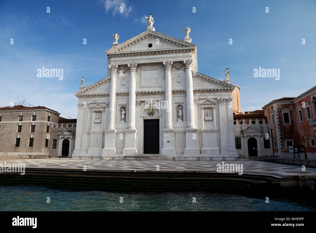 San Giorgio Maggiore new classic église sur l'île de San Giorgio dans la lagune de Venise, Venise, Italie Banque D'Images