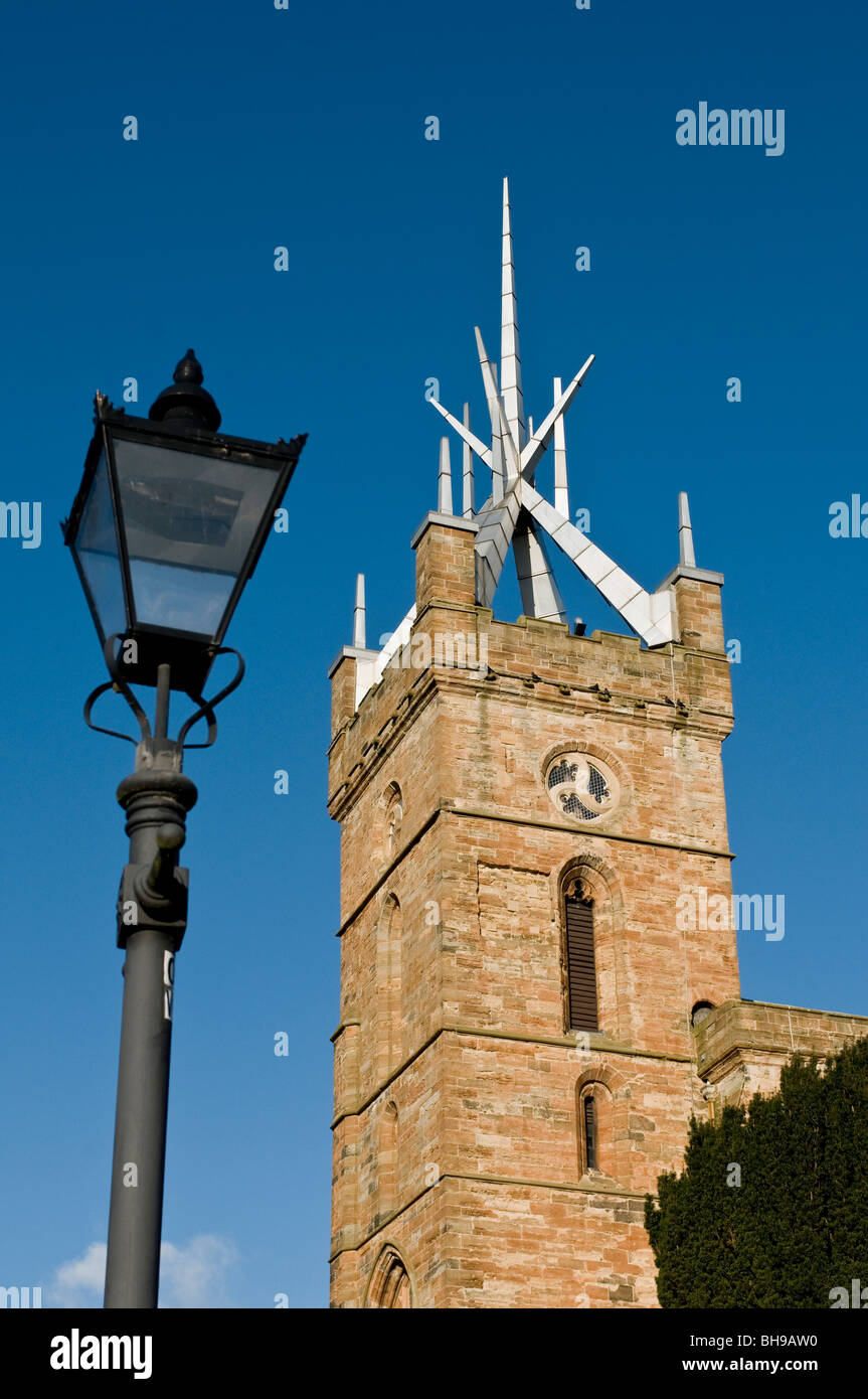 Église paroissiale Saint Michel à côté de Palais de Linlithgow West Lothian en Écosse. 6017 SCO Banque D'Images