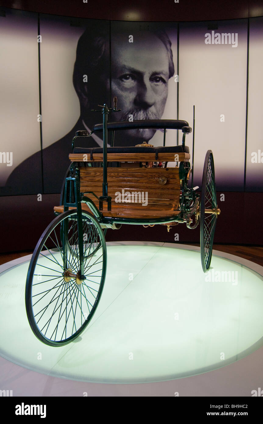 Benz Patent Motorwagen Banque D'Images