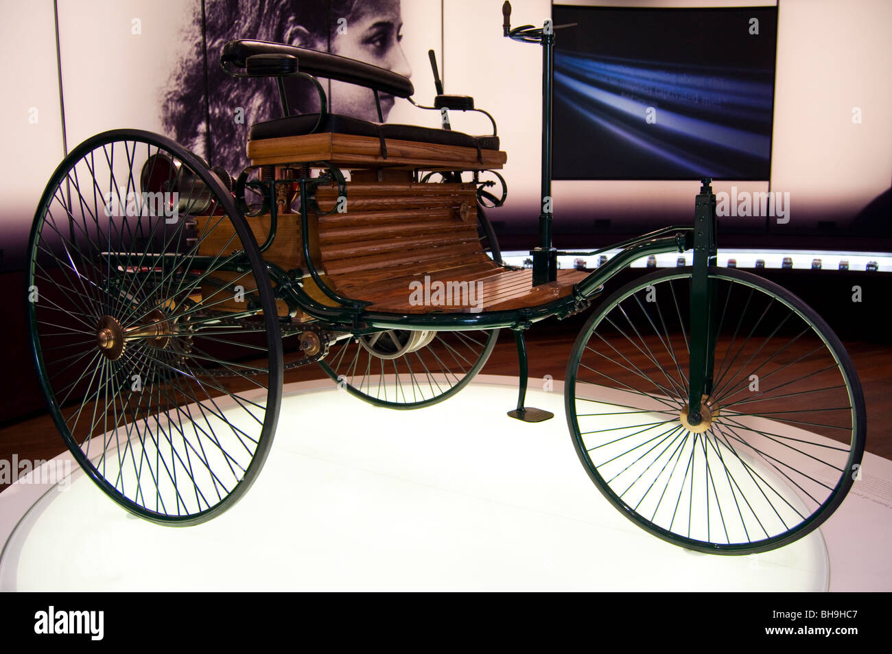 Benz Patent Motorwagen Banque D'Images