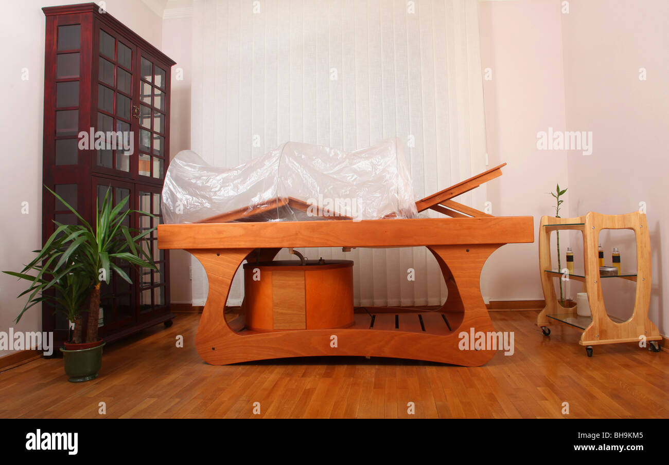 table de massage 1 Banque D'Images