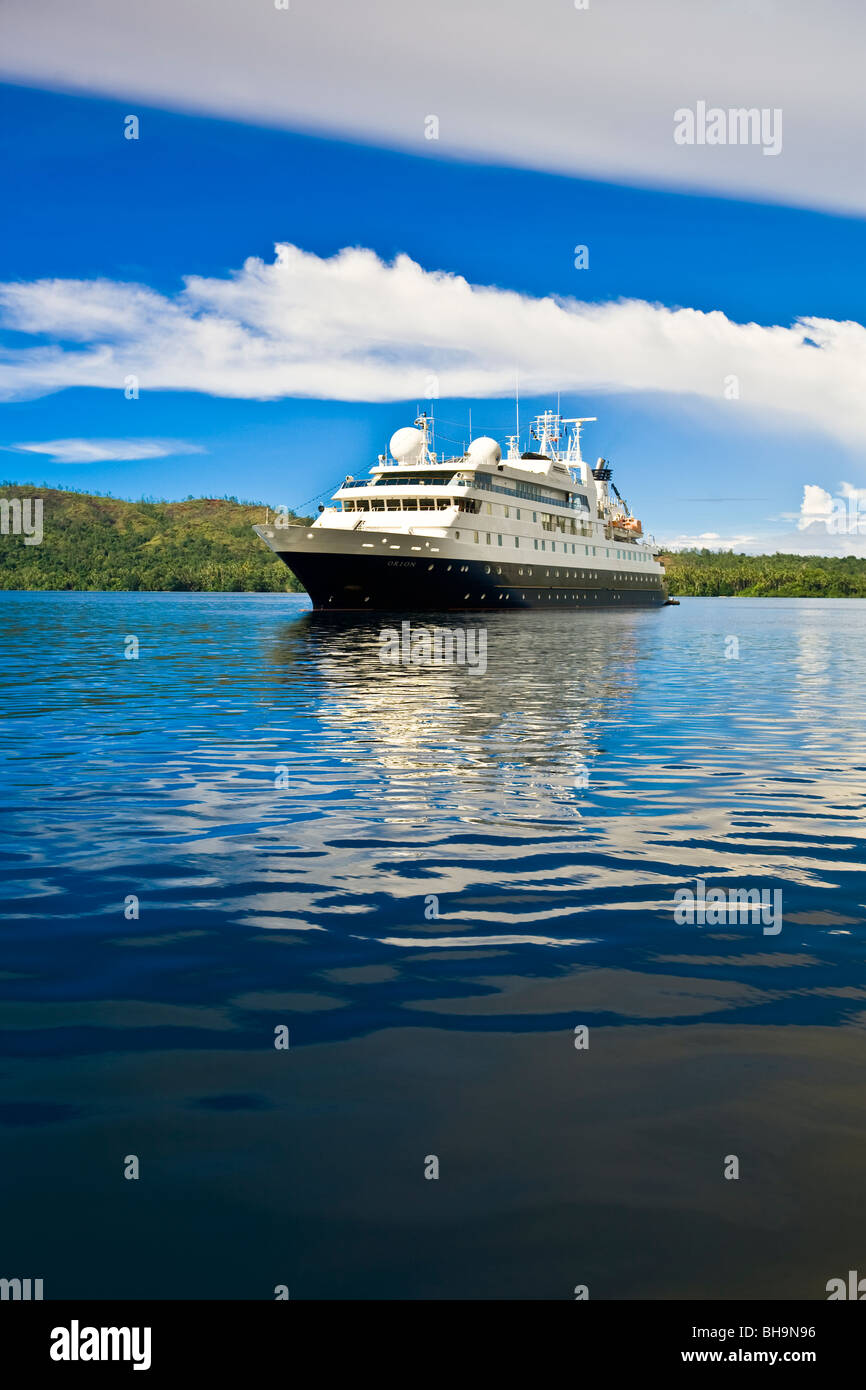 L'expédition allemande basée en Australie construit cruiser Nggela Island Îles Salomon Orion Banque D'Images