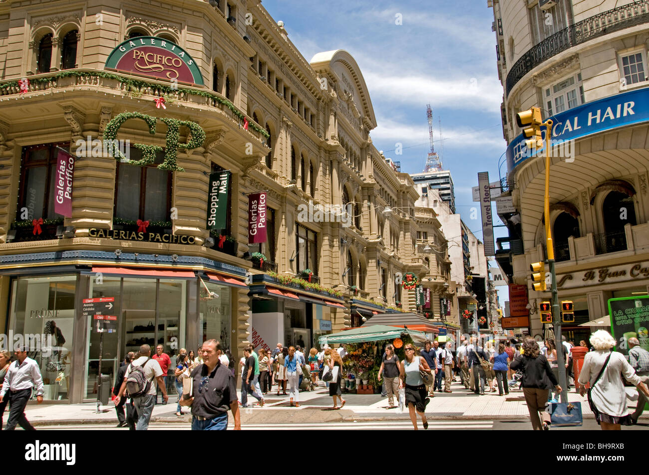 Galerias Pacifico Avenida florida avenue Shopping Mall Buenos Aires Argentine Banque D'Images