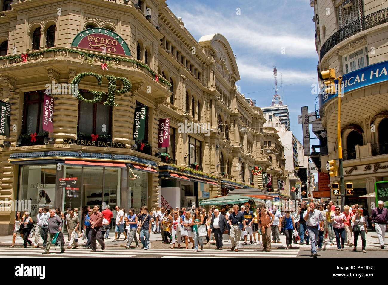 Galerias Pacifico Avenida Florida Avenue Shopping Mall Buenos Aires Argentine Banque D'Images